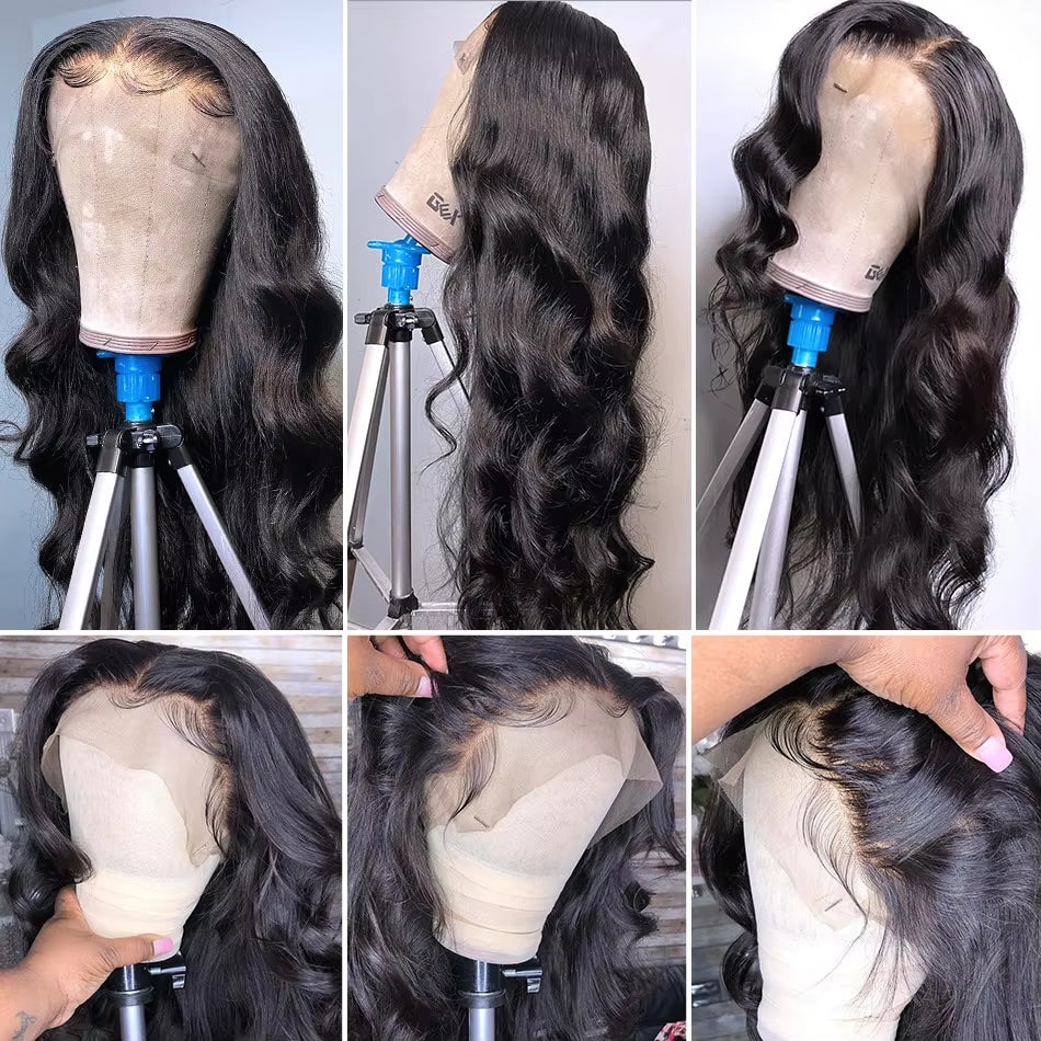 30 40 Inch Body Wave Human Hair Wigs 13X6 Hd Lace Frontal Wig 13X4 Lace Front Human Hair Wigs 5X5 Hd Lace Closure Wig