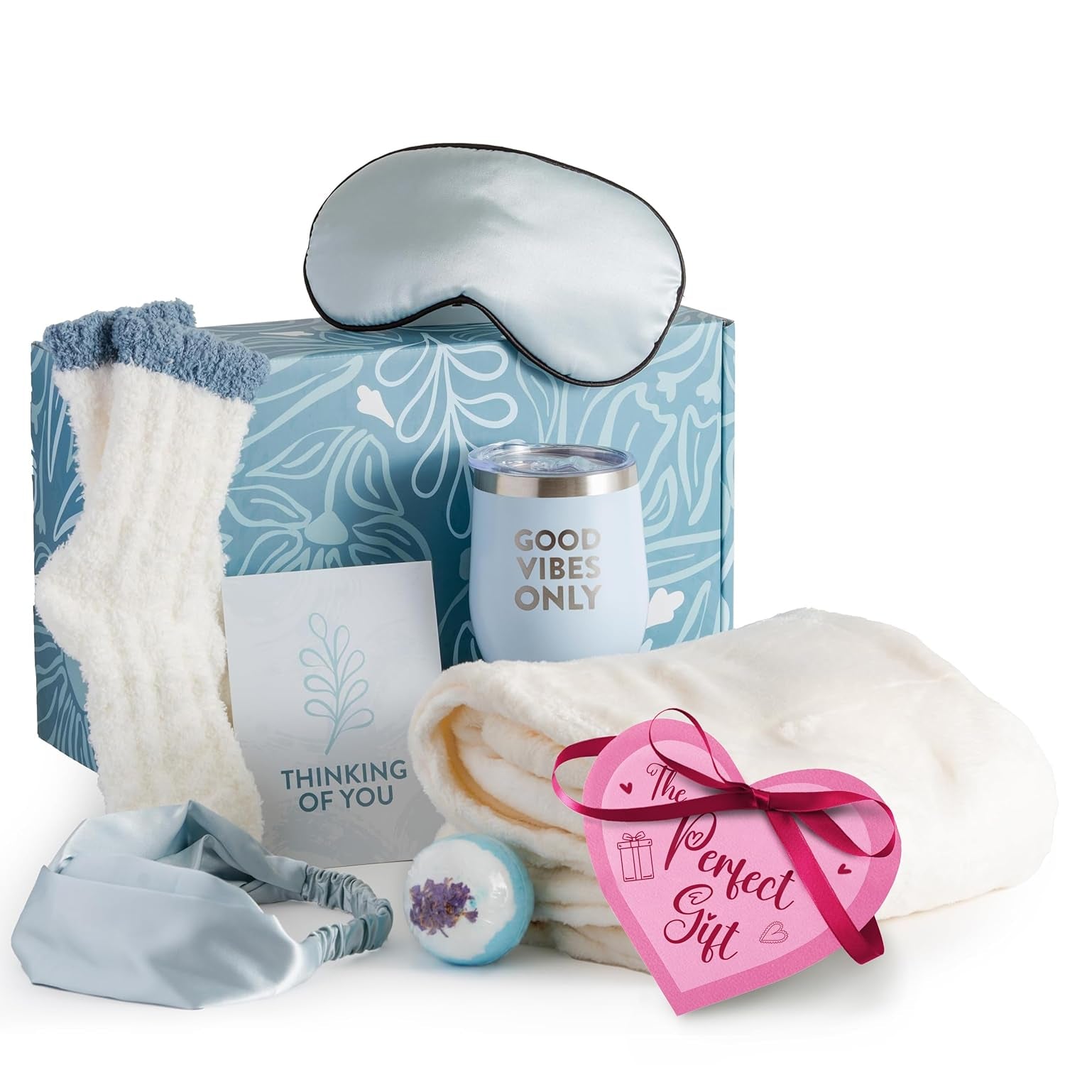 Get Well Gifts for Women - after Surgery Care Package for Women - Thoughtful Get Well Soon Gift Basket & Sick Care Package for Comforting Recovery